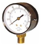 Bottom Mount Pressure Guage Dry